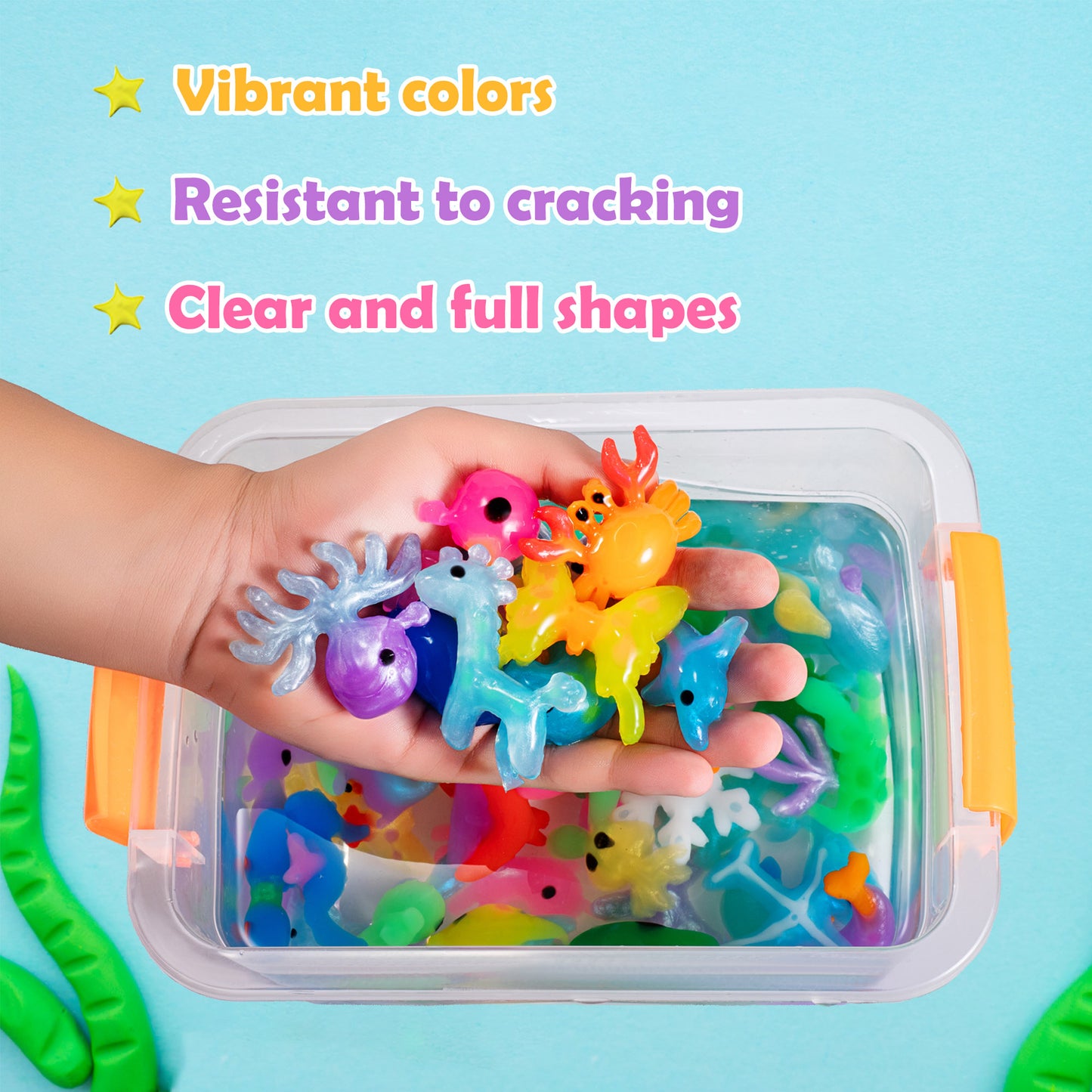 Kidisego 12 Bottle Magic Water Elf Toy Kit-18 Molds